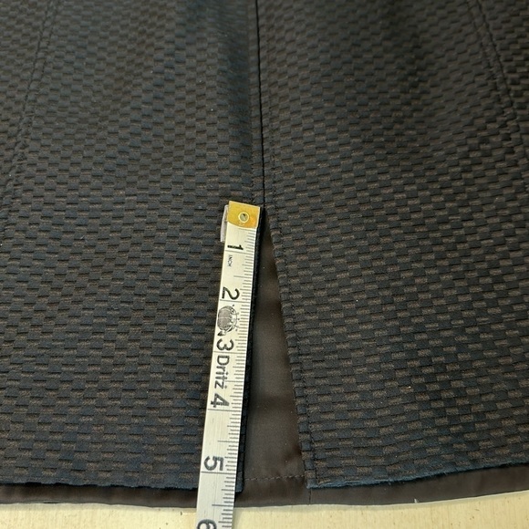 Talbots Silk Blend Textured Fully Lined Classic Little Black Dress Size 8P - Picture 16 of 16